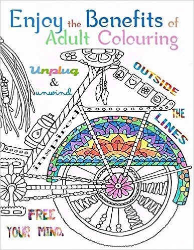Enjoy the Benefits of Adult Colouring: This A4 50 Page Adult Colouring Book Has a Fantastic Collection of Mandalas, Animals, Birds, Flowers and ... Page There Is a Famous Quote, Which Will Ins