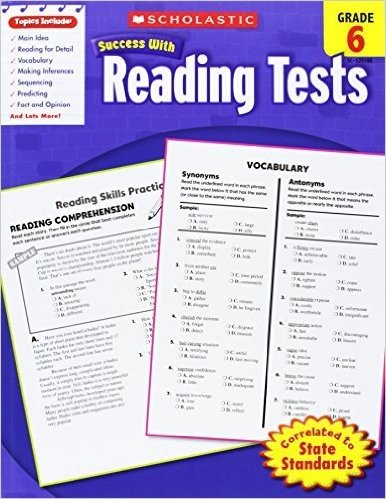 Reading Tests, Grade 6