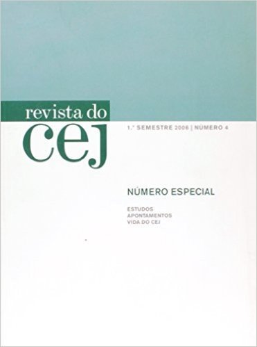 Revista Do Cej | 1.º Semestre 2006 | N.º4