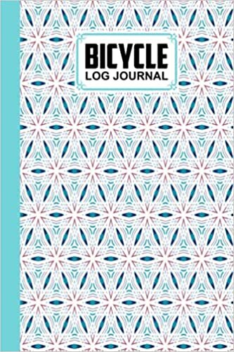 indir Bicycle Log Journal: Bicycling ride journal Kaleidoscopes Cover, Record your rides and performances, Gift idea for off road biking cycling enthusiasts | 120 Pages, Size 6&quot; x 9&quot; | by Tracey Ferencz