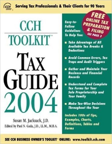 Cch Toolkit Tax Guide 2004