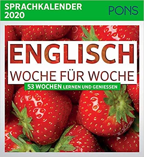 PONS Sprachkalender 2020 Englisch Woche für Woche
