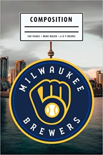 New Year Weekly Timesheet Record Composition : Milwaukee Brewers Notebook | Christmas, Thankgiving Gift Ideas | Baseball Notebook #2