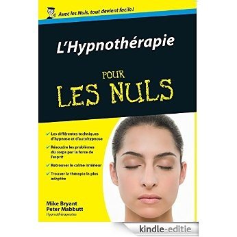 Hypnothérapie Poche Pour les Nuls [Kindle-editie]