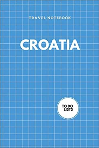 indir My Travel Notebook Croatia: Notebook to fill (30 pages) with to do lists and notes