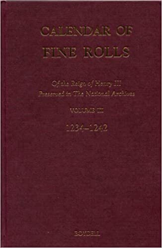 indir Calendar of the Fine Rolls of the Reign of Henry III (1216-1248): III. 1234-1242