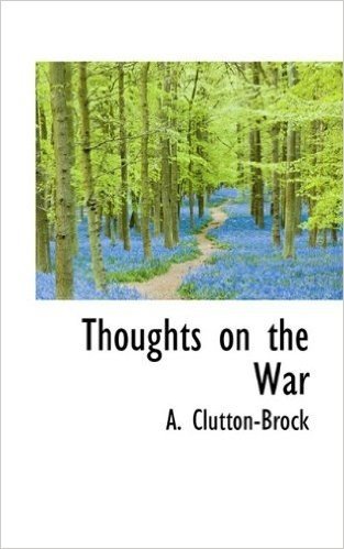 Thoughts on the War
