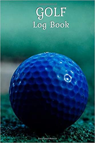 indir Golf Log Book: A Personalized Golfing stats Logbook For Golf Player To Record Keeping Blue Ball Notebook &amp; Back Pocket Journal For Tracking Game Scorecard For Kids Man And Women