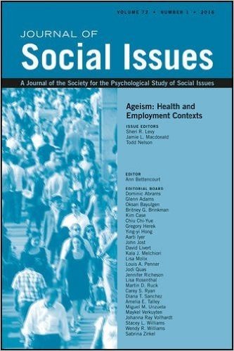 Ageism: Health and Employment Contexts