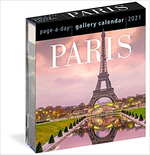 Paris Gallery 2021 Calendar