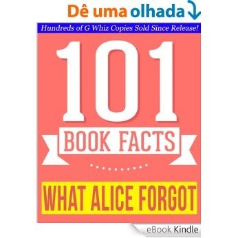 What Alice Forgot  - 101 Amazingly True Facts You Didn't Know: Fun Facts and Trivia Tidbits Quiz Game Books (101bookfacts.com) (English Edition) [eBook Kindle]