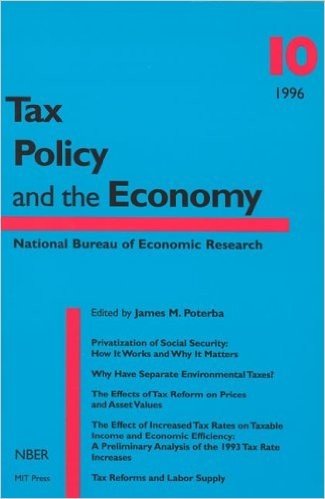 Tax Policy and the Economy, Volume 10