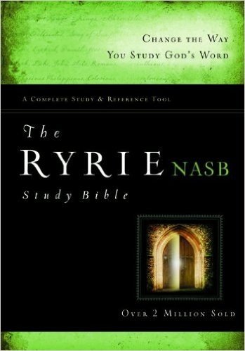 Ryrie Study Bible-NASB [With DVD ROM]