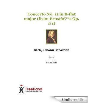 Concerto No. 11 in B-flat major (from Ernst's Op. 1/1) [Kindle-editie]
