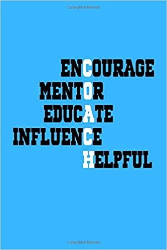 indir Encourage Mentor Educate Influence Helpful: Appreciation Coach Funny Gift Ideas For All Sport Coaches Notebook