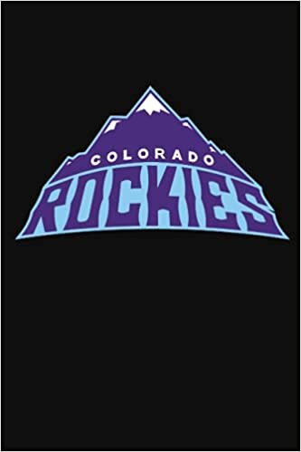 indir Colorado Rockies Notebook: Minimalist Composition Book | 100 pages | 6&quot; x 9&quot; | Collage Lined Pages | Journal | Diary | For Students, Teens, and Kids | For School, College, University, School Supplies