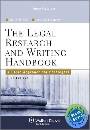 The Legal Research and Writing Handbook Blackboard Bundle: A Basic Approach for Paralegals
