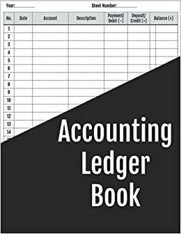 indir Accounting Ledger Book: Simple Accounting Record Book, Personal Finance Tracker And Book Keeping Log For Small Business, Account &amp; Expense Tracker Notebook Journal