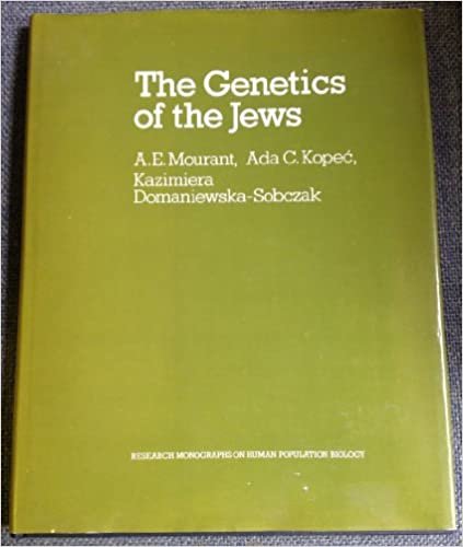 The Genetics of the Jews (Research Monographs in Human Population Biology S.)