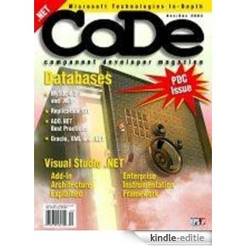 CODE Magazine - 2003 - November/December (Ad-Free!) (English Edition) [Kindle-editie]