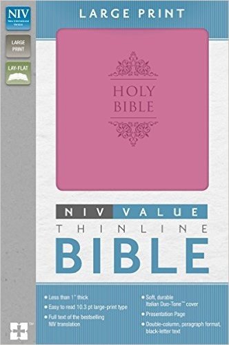 Premium Value Thinline Bible-NIV-Large Print