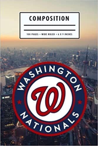 Weekly Planner Composition : Washington Nationals Notebook- To My Baseball Son , To My Baseball Dad - Baseball Notebook #29