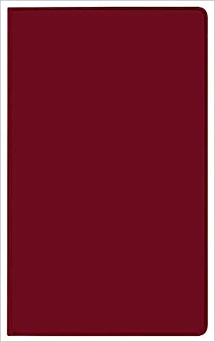 Taschenkalender Modus geheftet PVC burgund 2021: Terminplaner mit 2-Wochenkalendarium. Wiederverwendbarer Buchkalender 1 Woche 1 Seite. 8,7 x 15,3 cm