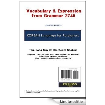 Korean Language for Foreigners Vocabulary & Expression from Grammar 2745: (English Edition) [Kindle-editie] beoordelingen