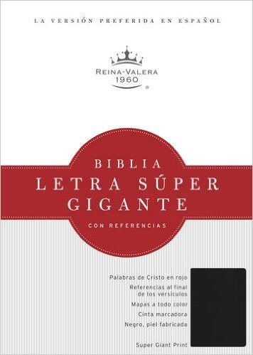 Biblia Letra Super Gigante Con Referencias-Rvr 1960
