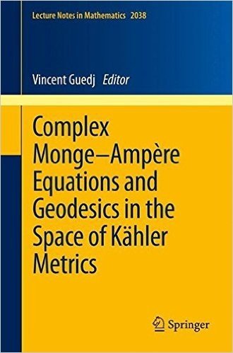 Complex Monge Ampere Equations and Geodesics in the Space of Kahler Metrics