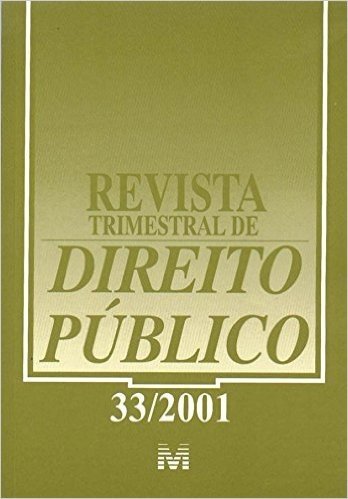Revista Trimestral De Direito Publico N. 33