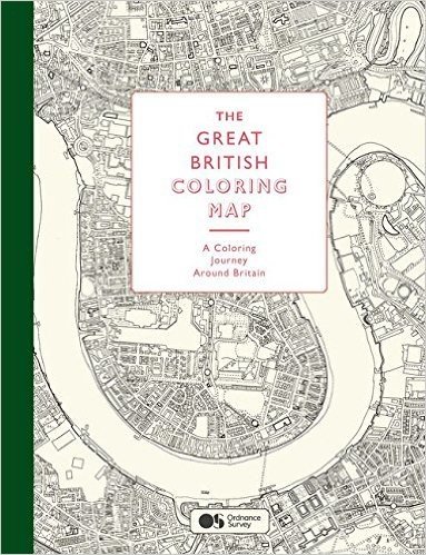 The Great British Coloring Map: A Coloring Journey Around Britain