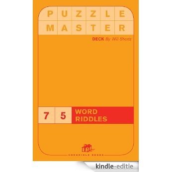 Puzzlemaster Deck: 75 Word Riddles [Kindle-editie] beoordelingen