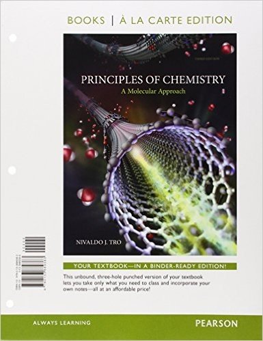 Principles of Chemistry: A Molecular Approach, Books a la Carte Plus Masteringchemistry with Etext -- Access Card Package