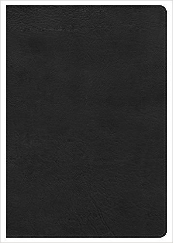 KJV Super Giant Print Reference Bible, Black Leathertouch, Indexed