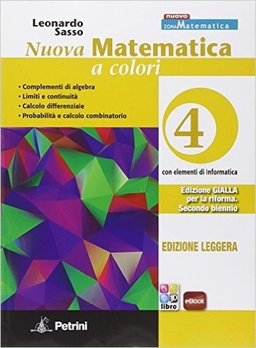 La Matematica A Colori Edizione Blu 4 Pdf