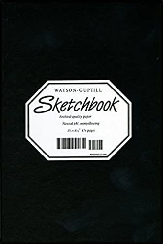 indir Medium Sketchbook (Kivar, Black) (Watson Guptill Sketchbooks)