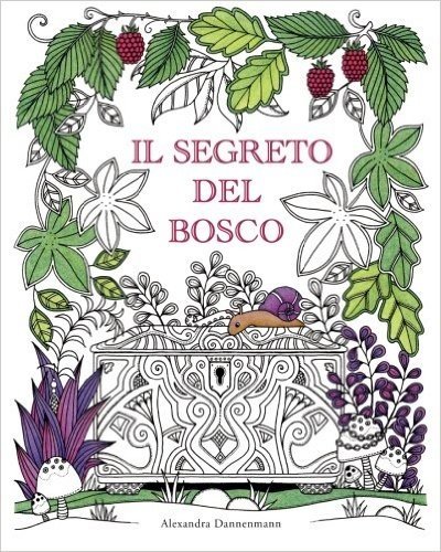 Il Segreto del Bosco: Cerca I Gioielli Nascosti. Un Libro Da Colorare Per Adulti.