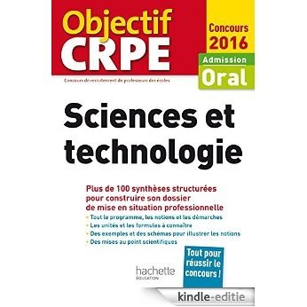 CRPE en fiches : Sciences et technologie - 2016 (Objectif CRPE) (French Edition) [Print Replica] [Kindle-editie]