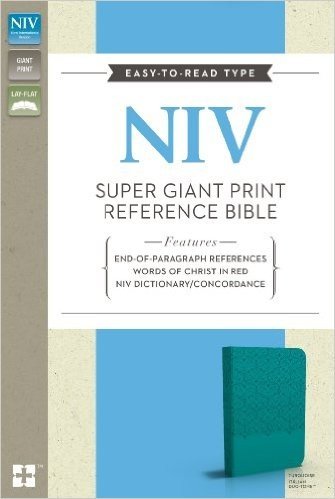 Super Giant Print Reference Bible-NIV