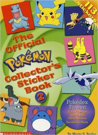 Pokemon Collector's Sticker Book: Gold and Silver Edition