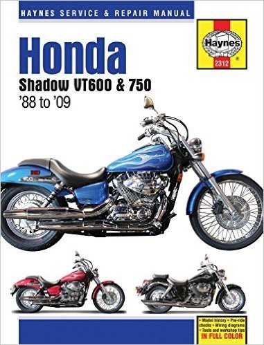 Honda Shadow Vt600 & 750 '88 to '09 baixar