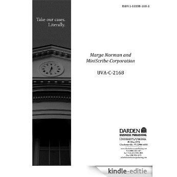 Marge Norman and MiniScribe Corporation [Kindle-editie] beoordelingen