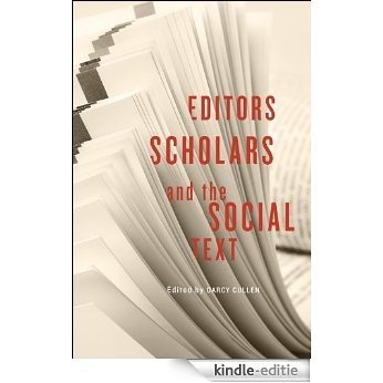 Editors, Scholars, and the Social Text [Kindle-editie] beoordelingen