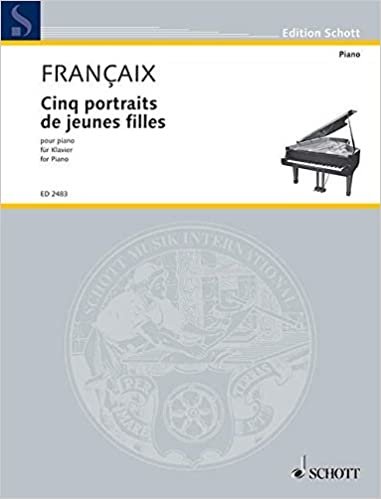 indir Cinq portraits de jeunes filles: pour piano. Klavier. (Edition Schott)