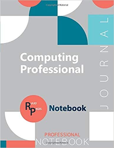 indir Computing Professional Certification Exam Preparation Notebook, examination study writing notebook, Office writing notebook, 154 pages, 8.5” x 11”, Glossy cover