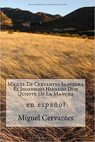 Miguel de Cervantes Saavedra El Ingenioso Hidalgo Don Quijote de La Mancha
