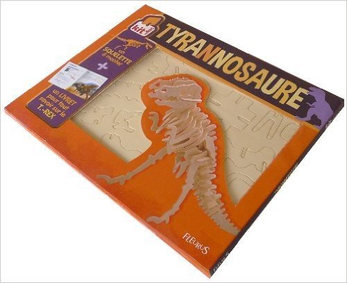 Tyrannosaure : Un livret et un squelette à monter