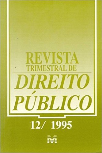 Revista Trimestral De Direito Publico N. 12
