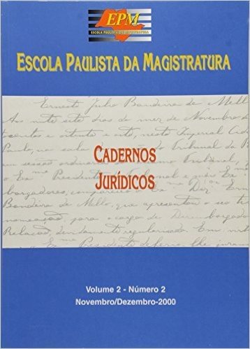 Cadernos Jurídicos. Escola Paulista da Magistratura - Volume 2
